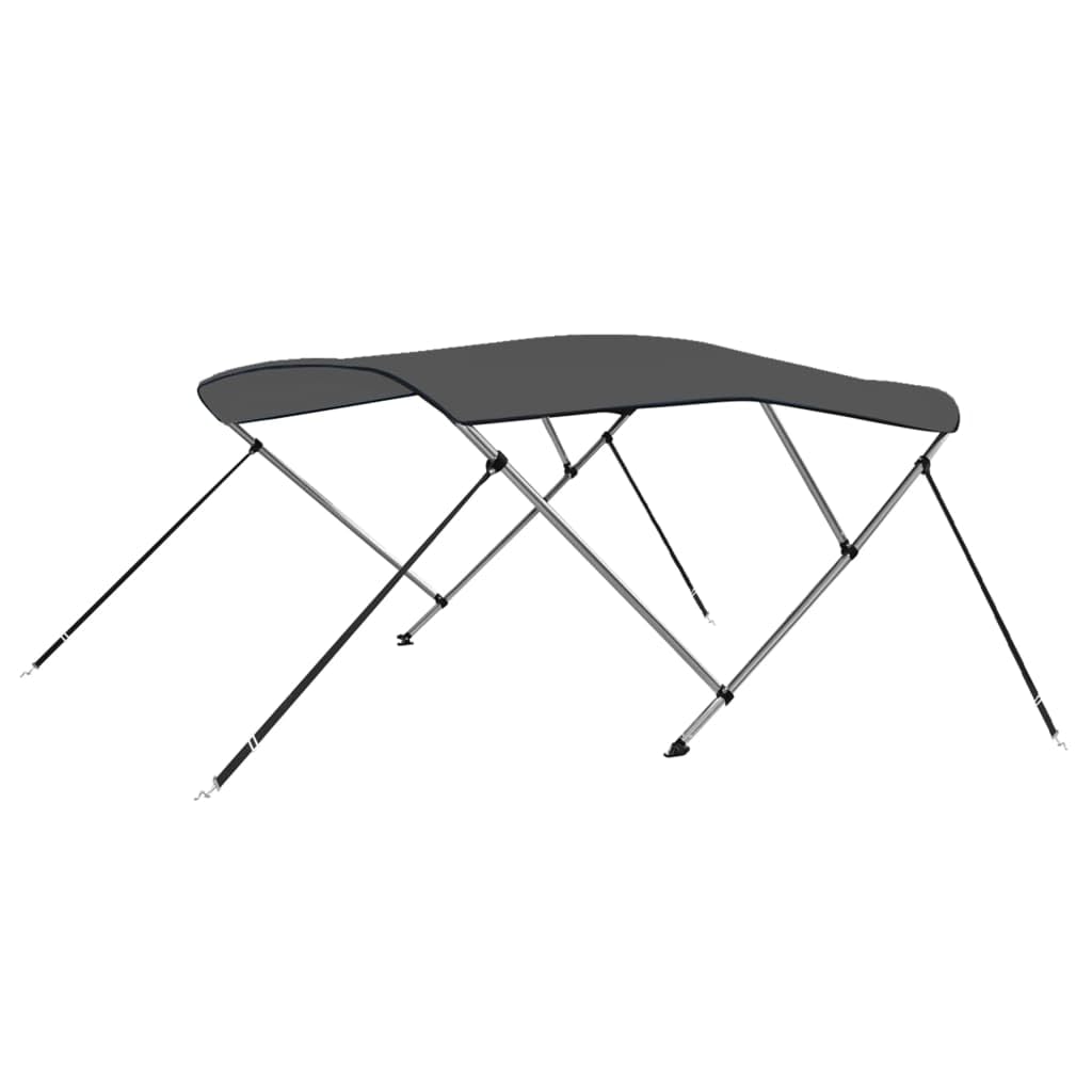 vidaXL 3-Bow Bimini Top mit Edelstahl-Clip Bootsverdeck Boot Verdeck Sonnendach Sonnenverdeck Sonnensegel Sonnenschutz Anthrazit 183x180x137cm vidaXL 3-Bow Bimini Top mit Edelstahl-Clip Bootsverdeck Boot Verdeck Sonnendach Sonnenverdeck Sonnensegel Sonnenschutz Anthrazit 183x180x137cm von vidaXL