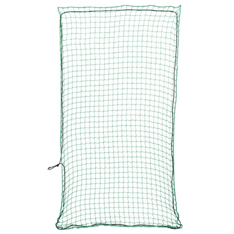 vidaXL Anhängernetz, Hängernetz mit Gummiseil, Abdecknetz für Anhänger, Transportnetz Ladungssicherungsnetz Gepäcknetz, Grün 6x3m PP von vidaXL