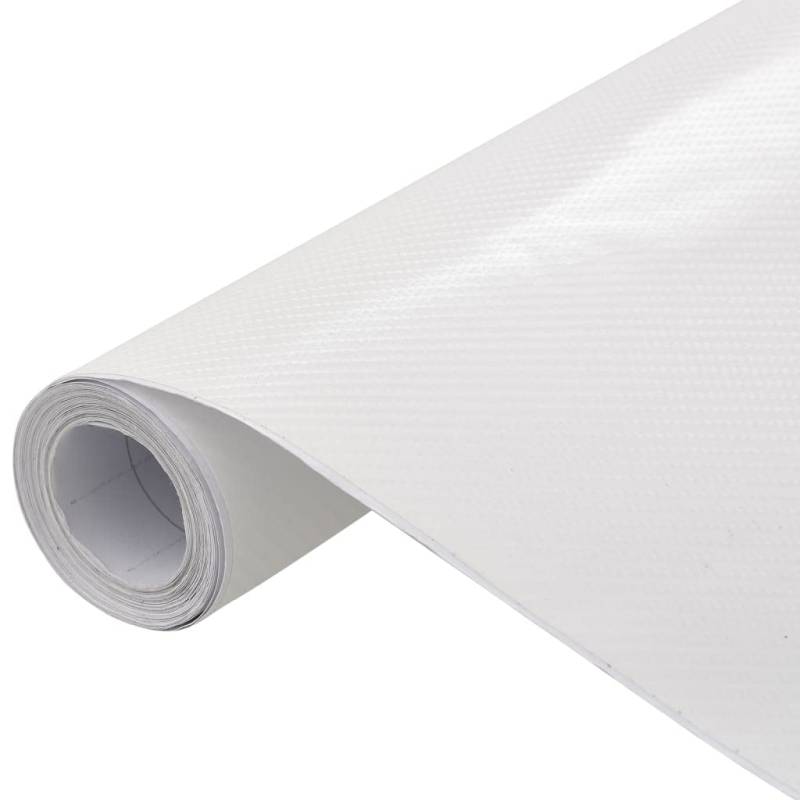 vidaXL Autofolie 4D Weiß 100x150cm PVC Selbstklebend Auto Folie Klebefolie von vidaXL