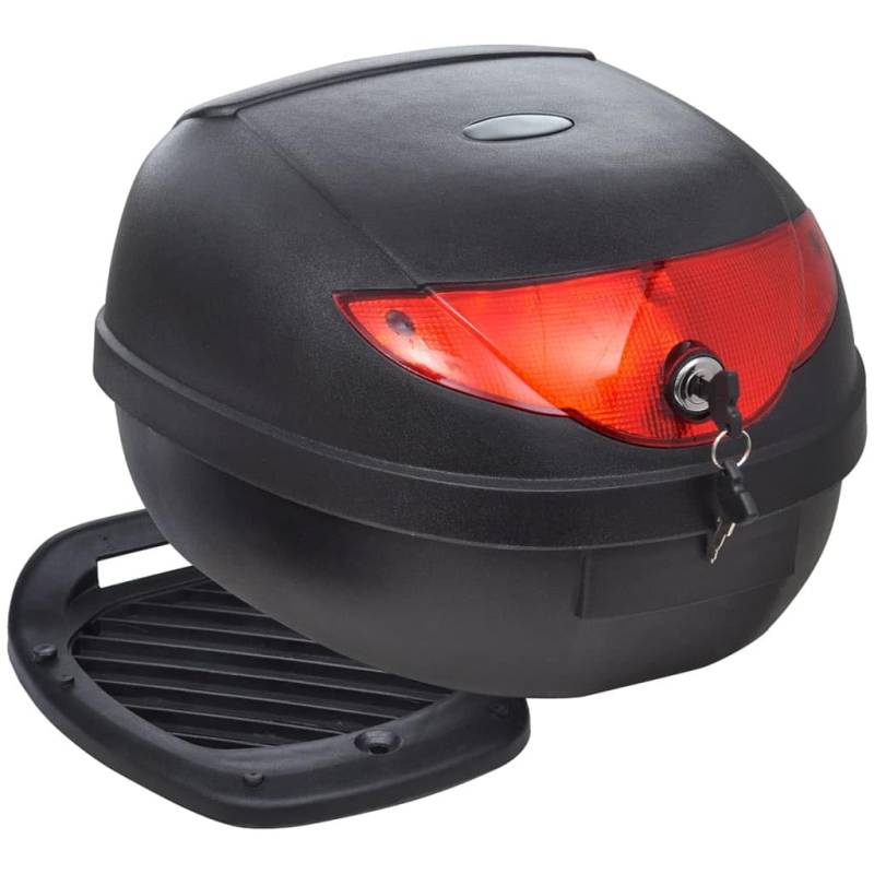 vidaXL Motorradkoffer 36L Top Case Motorrad Roller Rollerkoffer Topcase Koffer von vidaXL