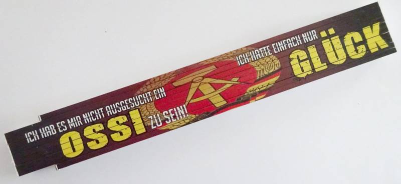 Zollstock Gliederstab Meterstab 2m - Ich habe es mit nicht ausgesucht OSSI zu sein - ich hatte einfach Glück von vielesguenstig by Robby Wanka