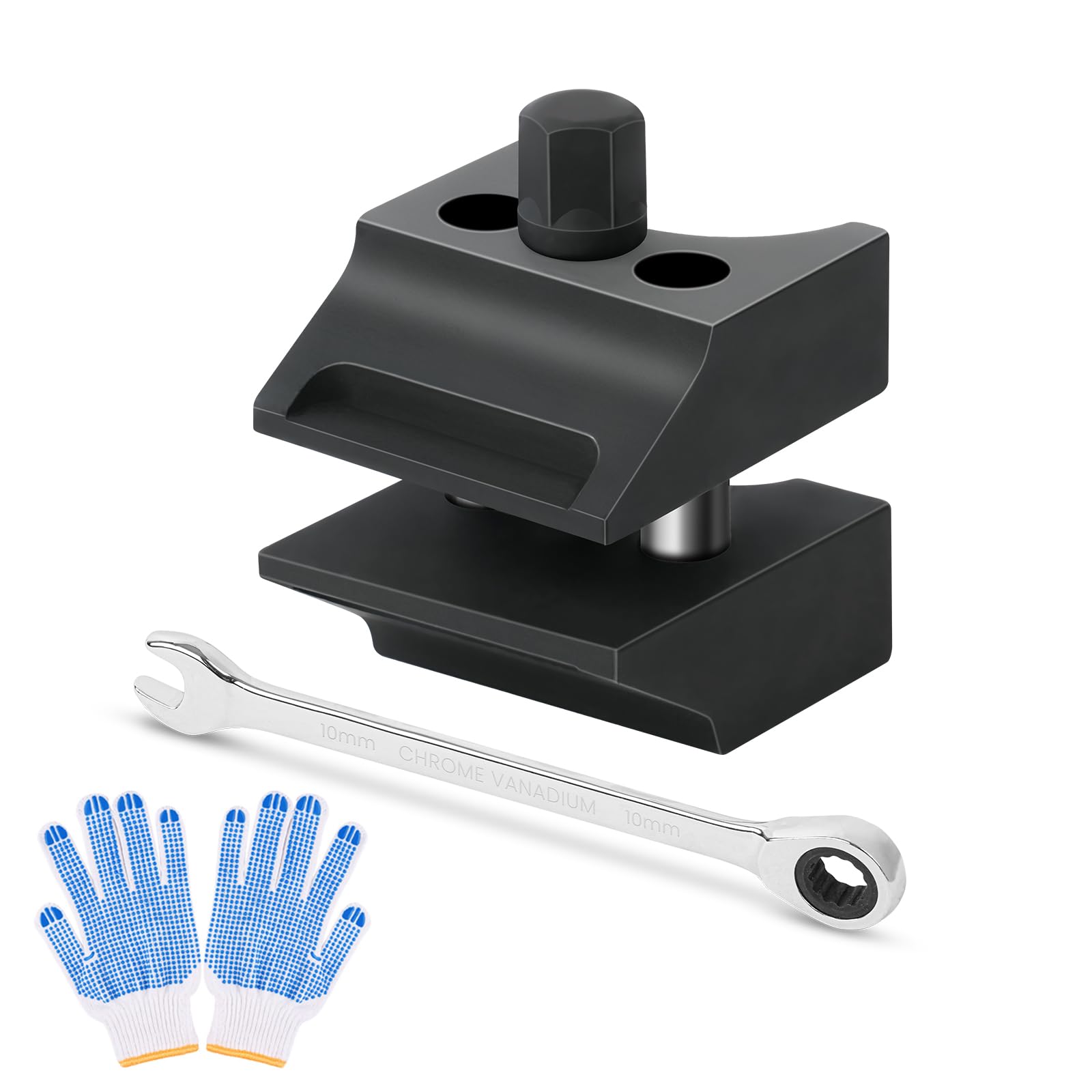 vsshe Federbein Spreizer, Suspension Split Hub, Federbein Spreizwerkzeug mit Geteilter Nabe, Spreizer Werkzeug kfz mit Handschuhen und Schraubenschlüssel für Fahrzeugwartung, Doppelkopf Design vsshe Federbein Spreizer, Suspension Split Hub, Federbein Spreizwerkzeug mit Geteilter Nabe, Spreizer Werkzeug kfz mit Handschuhen und Schraubenschlüssel für Fahrzeugwartung, Doppelkopf Design von vsshe
