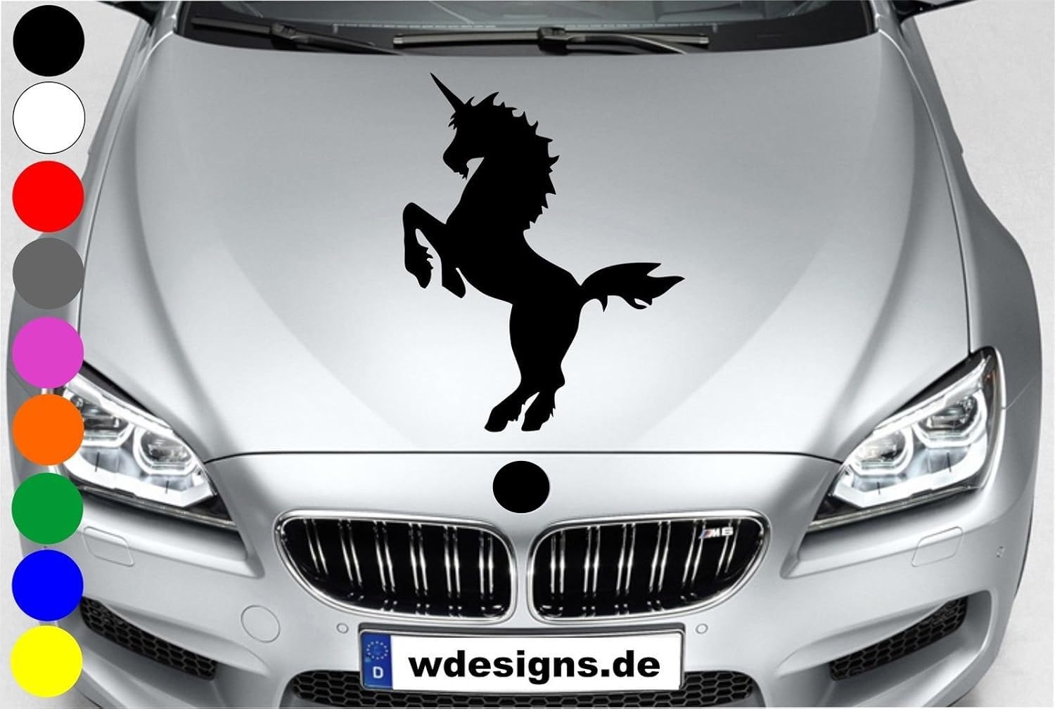 wDesigns Autoaufkleber Einhorn Last Unicorn Pferd Pony Tuning Aufkleber Motorhaube wDesigns Autoaufkleber Einhorn Last Unicorn Pferd Pony Tuning Aufkleber Motorhaube von wDesigns