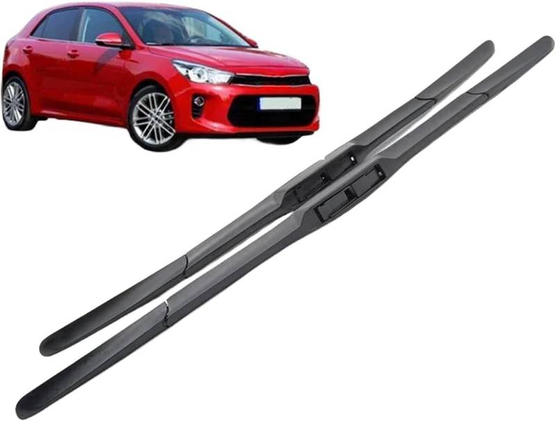 Autmotive Scheibenwischero Für Kia Rio 4 MK4 2017–2023 24"+16",Wischer Frontwischerblätter Wischerblatt Scheibenwischer von wSSSsss
