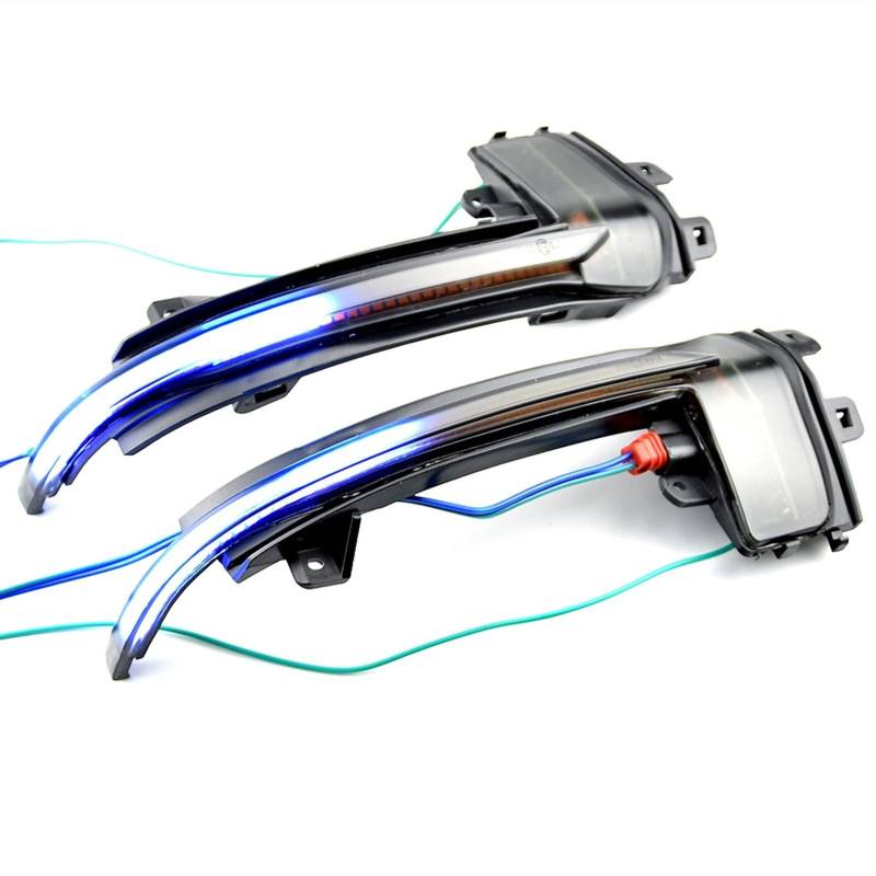 Rückspiegel Blinker für Audi A4 B8.5 2011-2016,Seite Spiegel Blinker Dynamische Blinkerleuchte Rückspiegelblinker-Repeaterlampe Zubehör,A-B8 von wSSSsss