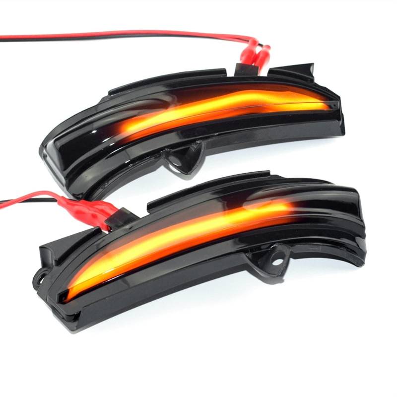 Rückspiegel Blinker für FORD MONDEO MK5 2014-2019,Seite Spiegel Blinker Dynamische Blinkerleuchte Rückspiegelblinker-Repeaterlampe Zubehör,B-Yellow von wSSSsss