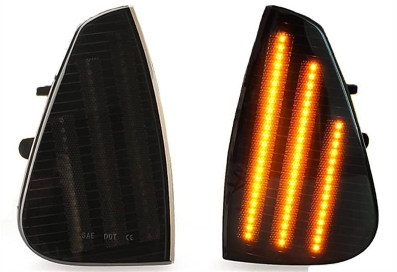 wSSSsss Rückspiegel Blinker für Dodge Charger 2006-2010 4806219AD,Seite Spiegel Blinker Dynamische Blinkerleuchte Rückspiegelblinker-Repeaterlampe Zubehör von wSSSsss