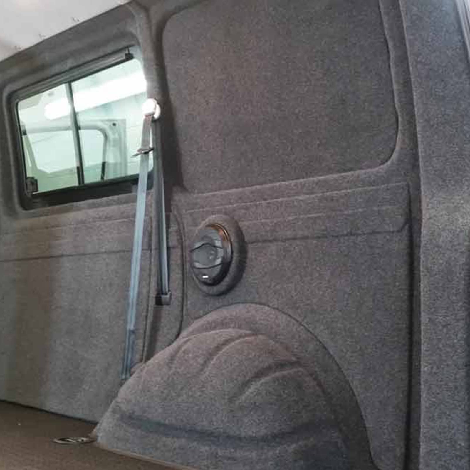 wamovo Innenverkleidung Filz Anthrazit Ausbau universell passend für Campingbus, Kastenwagen (Verschiedene Größen) (Anthrazit (4x2m)) von wamovo