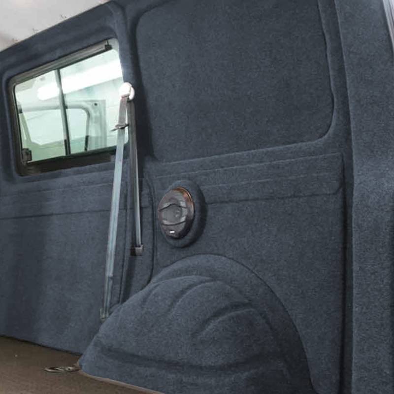 wamovo Innenverkleidung Filz Schiefer Ausbau universell passend für Campingbus, Kastenwagen (Verschiedene Größen) (Schiefer (4x2m)) von wamovo