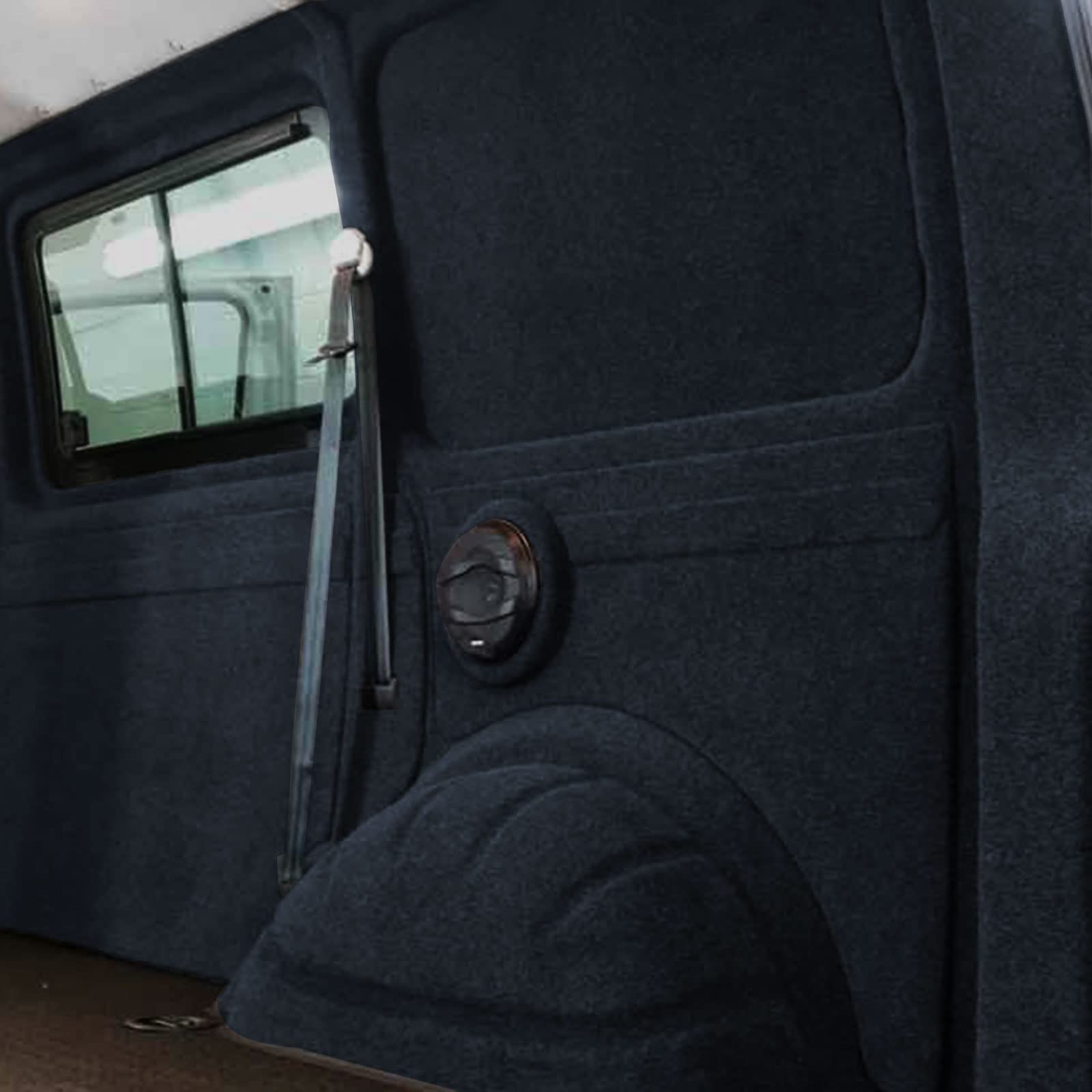 wamovo Innenverkleidung Filz schwarz universal Autostoff Camper Filzstoff Innenraumverkleidung (Verschiedene Größen) (10x2m) von wamovo