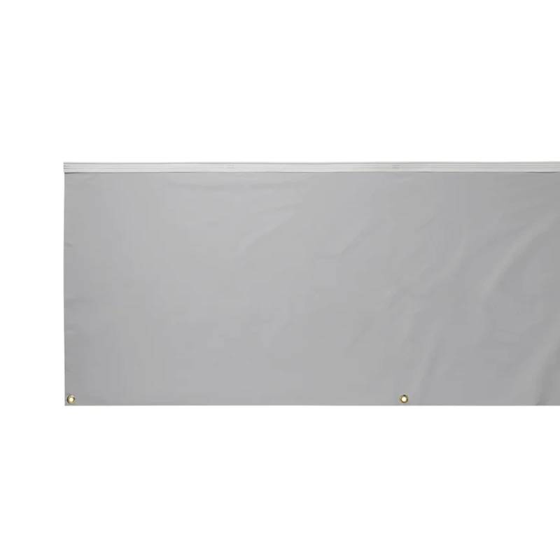 wamovo Windblende 5-10 m PVC Wohnwagenschürze Bodenschürze für Wohnmobil, Wohnwagen (8m) von wamovo