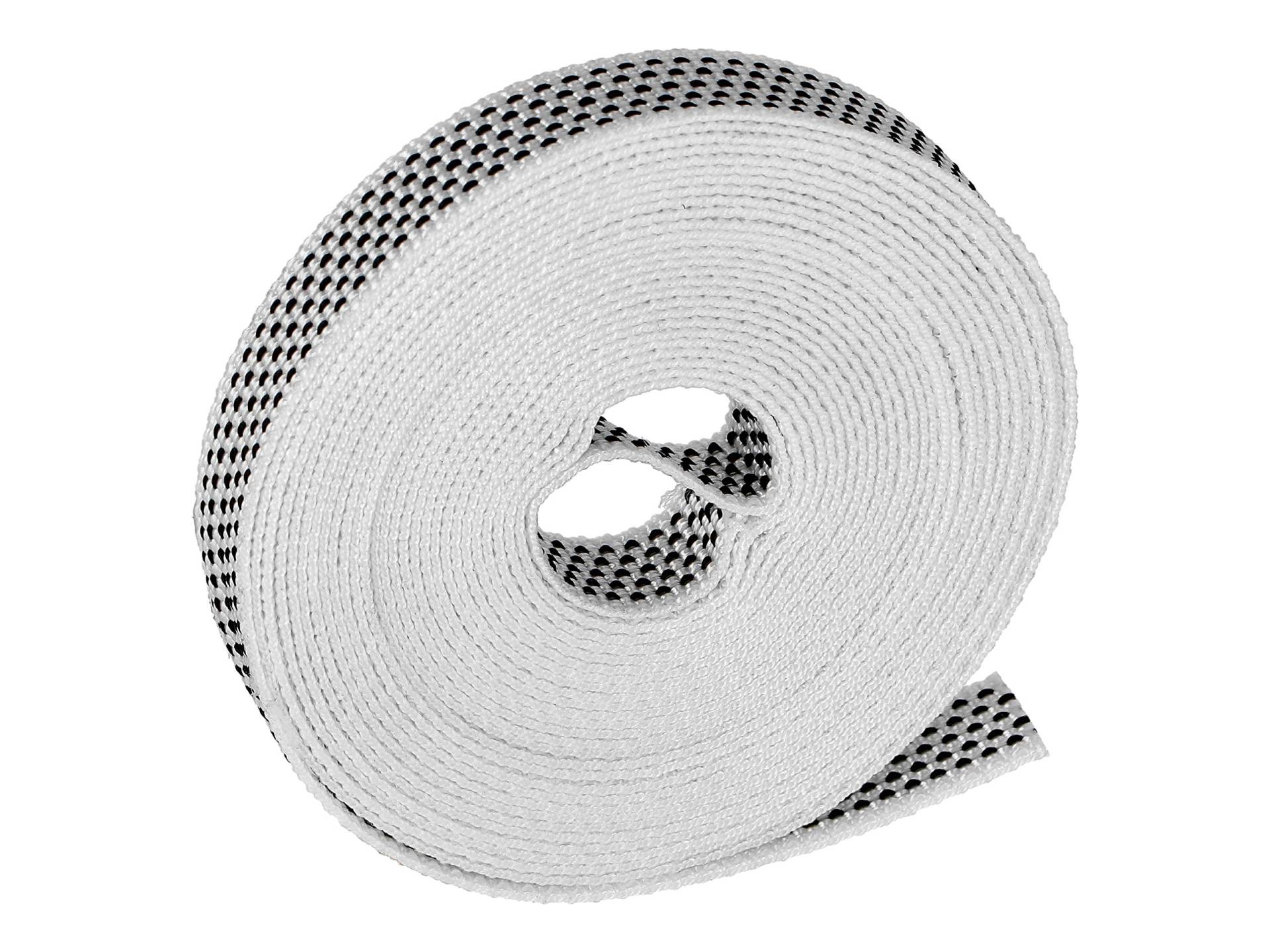 WAREMA Rollladengurt | Breite 14 mm | schwarz-weiß | Länge 4,50 Meter | Rollladen Gurtband von warema