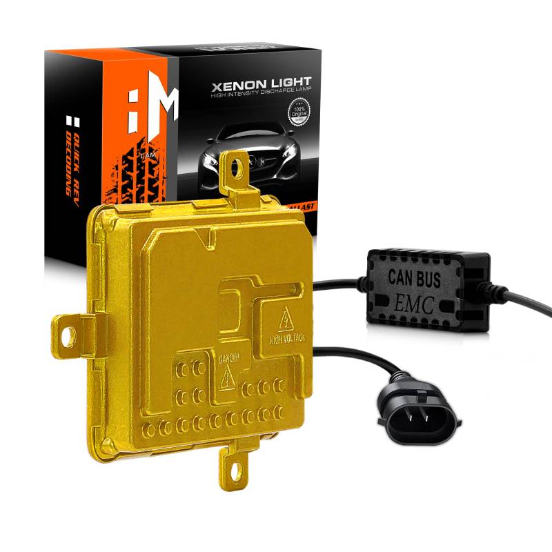 wattstar H7 HID Xenon-Vorschaltgerät, Umbausatz, schmales Ersatzvorschaltgerät für X42, 12 V, H7, 6000 K, 55 W, Ersatz HID-Kit. (1 x Ballast) von wattstar