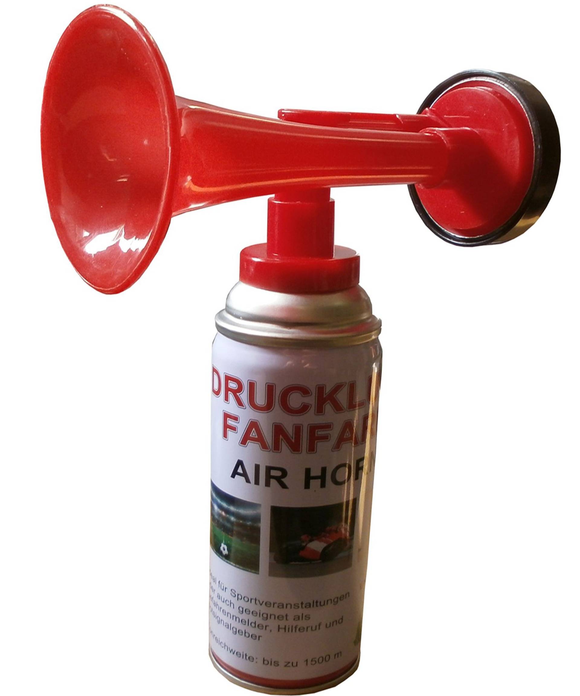 weg-ist-weg.com 4 Stück Fanfare Druckluftfanfare Gashupe Hupe Tröte Gashorn Stadion Spaß Aluminium Rot 110 dB weg-ist-weg.com 4 Stück Fanfare Druckluftfanfare Gashupe Hupe Tröte Gashorn Stadion Spaß Aluminium Rot 110 dB von weg-ist-weg.com