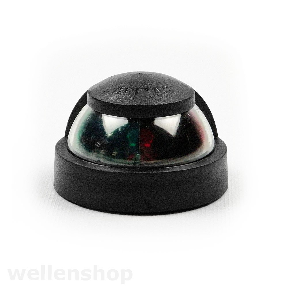 wellenshop Zweifarbenlaterne Positionslicht Boot Navigation 12V Schwarz wellenshop Zweifarbenlaterne Positionslicht Boot Navigation 12V Schwarz von wellenshop