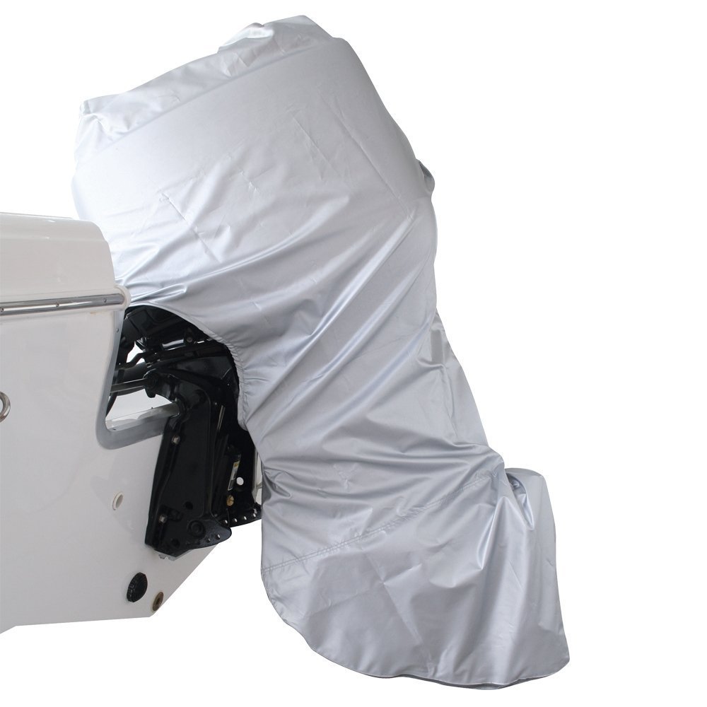 wellenshop Außenborder-Schutzhülle 2,5-10 PS Polyester Silber Motor-Abdeckung Motor-Hülle Plane Boot wellenshop Außenborder-Schutzhülle 2,5-10 PS Polyester Silber Motor-Abdeckung Motor-Hülle Plane Boot von wellenshop
