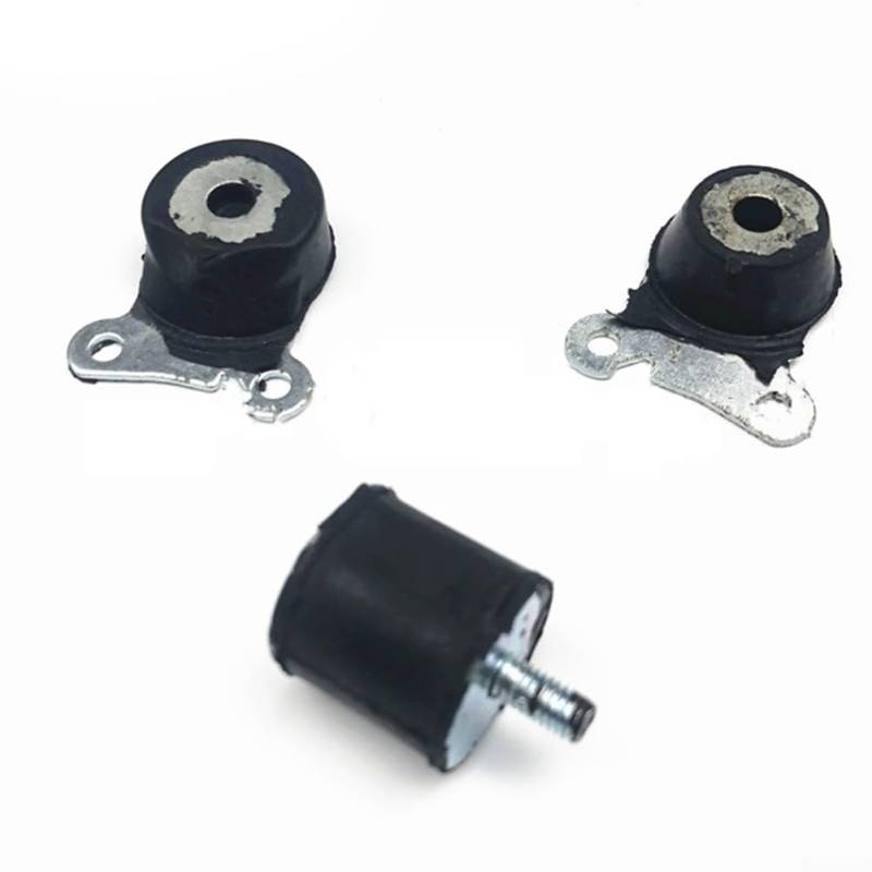 3-teiliges Kettensägen-Stoßdämpfer-Set, für MS020 020T MS200T Kettensägen-Zubehör, ABS-Edelstahl-Gummipuffer Ersatzteil für OEM von wenyouya