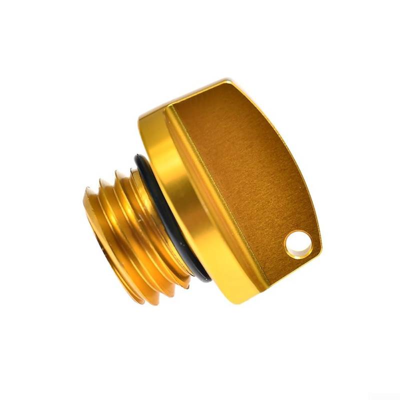 CNC-bearbeitete 20 x 2,5 mm Motorölfüller Deckel für Honda CRF für Kawasaki VERSYS1000 Z1000 für DUCATI 899 PANIGALE HYPERMOTARD SP Aluminiumlegierung (Gold) von wenyouya