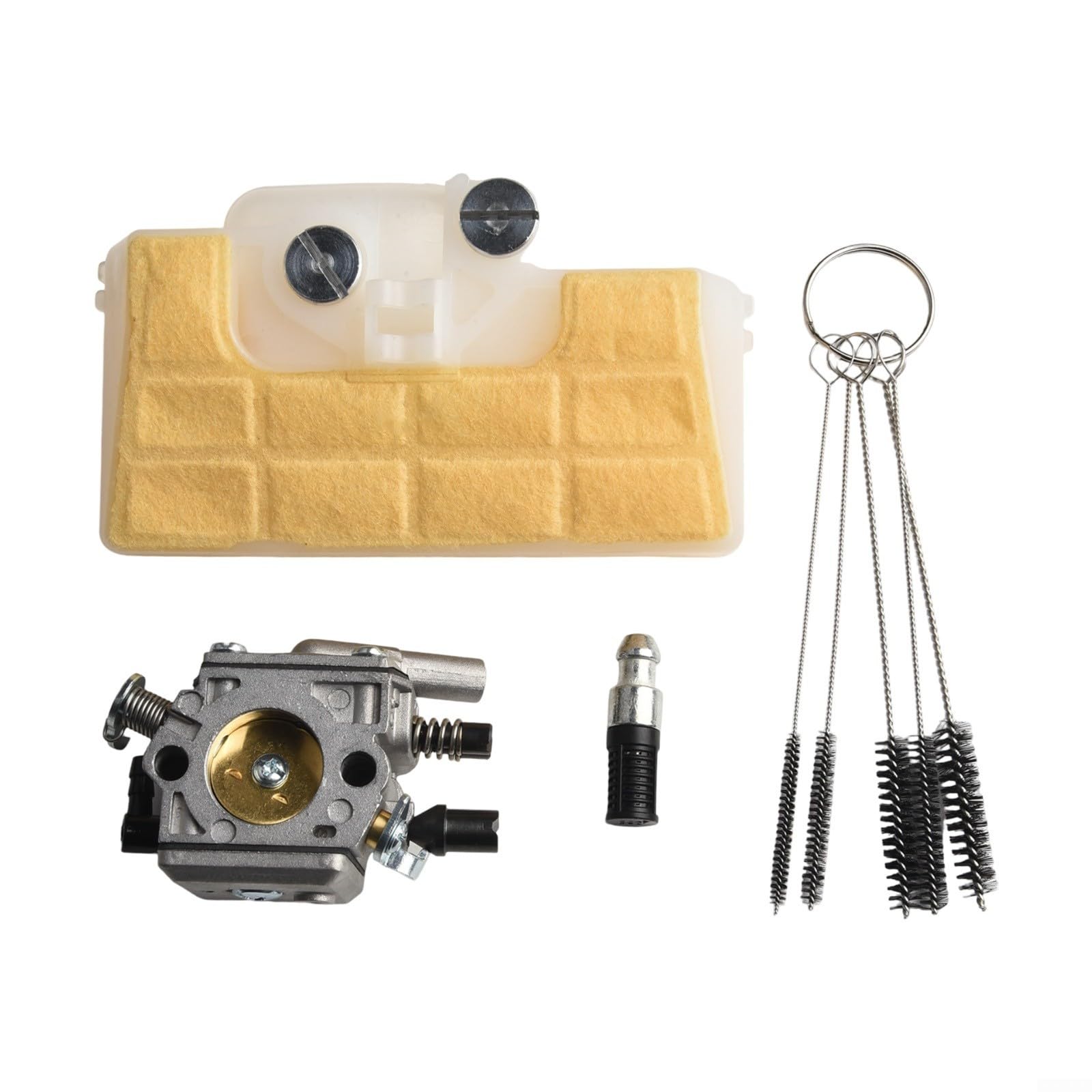Kettensägenvergaser-Kit für MS380 MS381 für 038 Modelle, direkter Ersatz 11191200602, 11191200605, 11191200650 Kettensägenvergaser-Kit für MS380 MS381 für 038 Modelle, direkter Ersatz 11191200602, 11191200605, 11191200650 von wenyouya