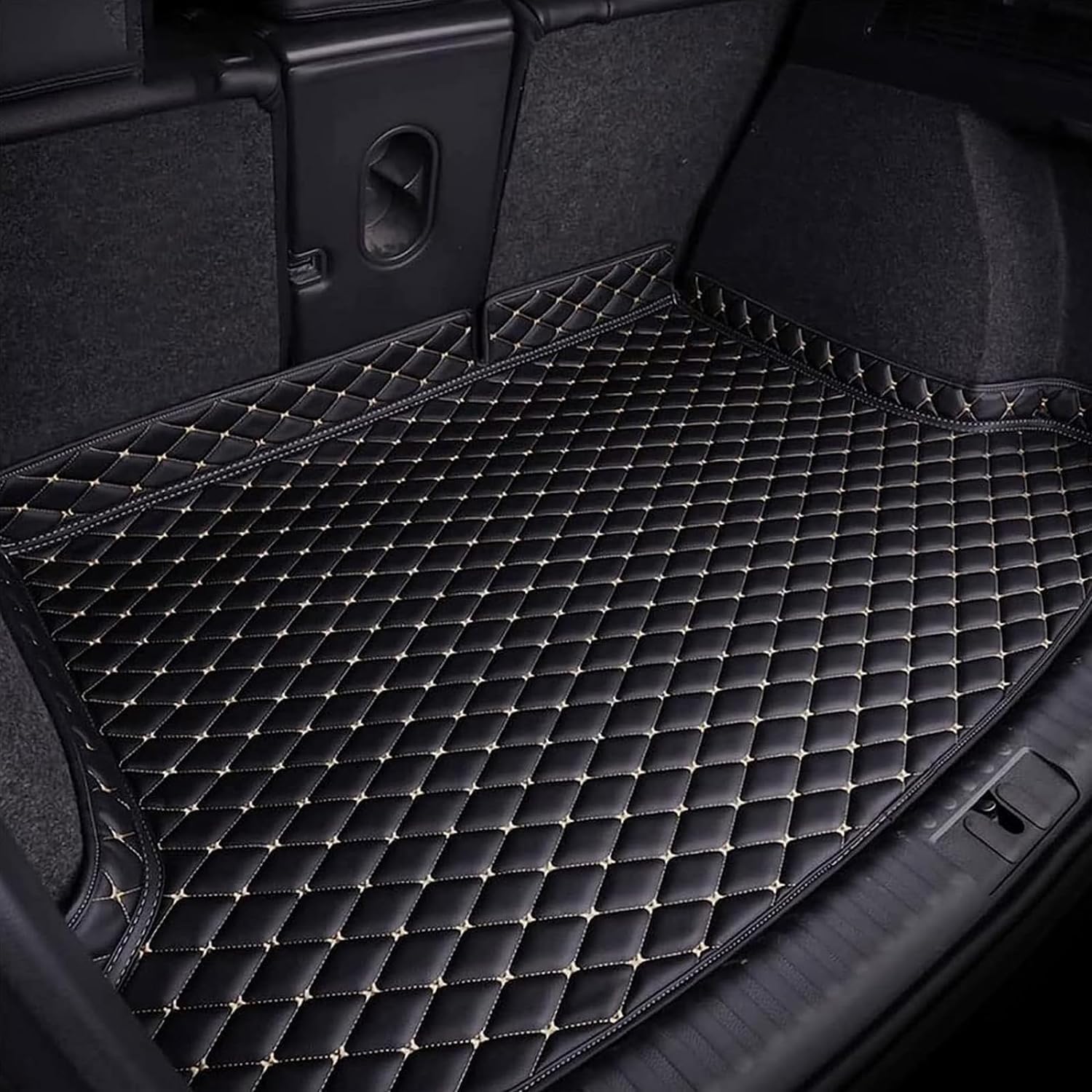 Kofferraummatte für Ford Focus Sedan 2006-2014-Modelle,rutschfeste Konstruktion Perfekte Passform Alle Kofferraummatte für Ford Focus Sedan 2006-2014-Modelle,rutschfeste Konstruktion Perfekte Passform Alle von whpqjmt