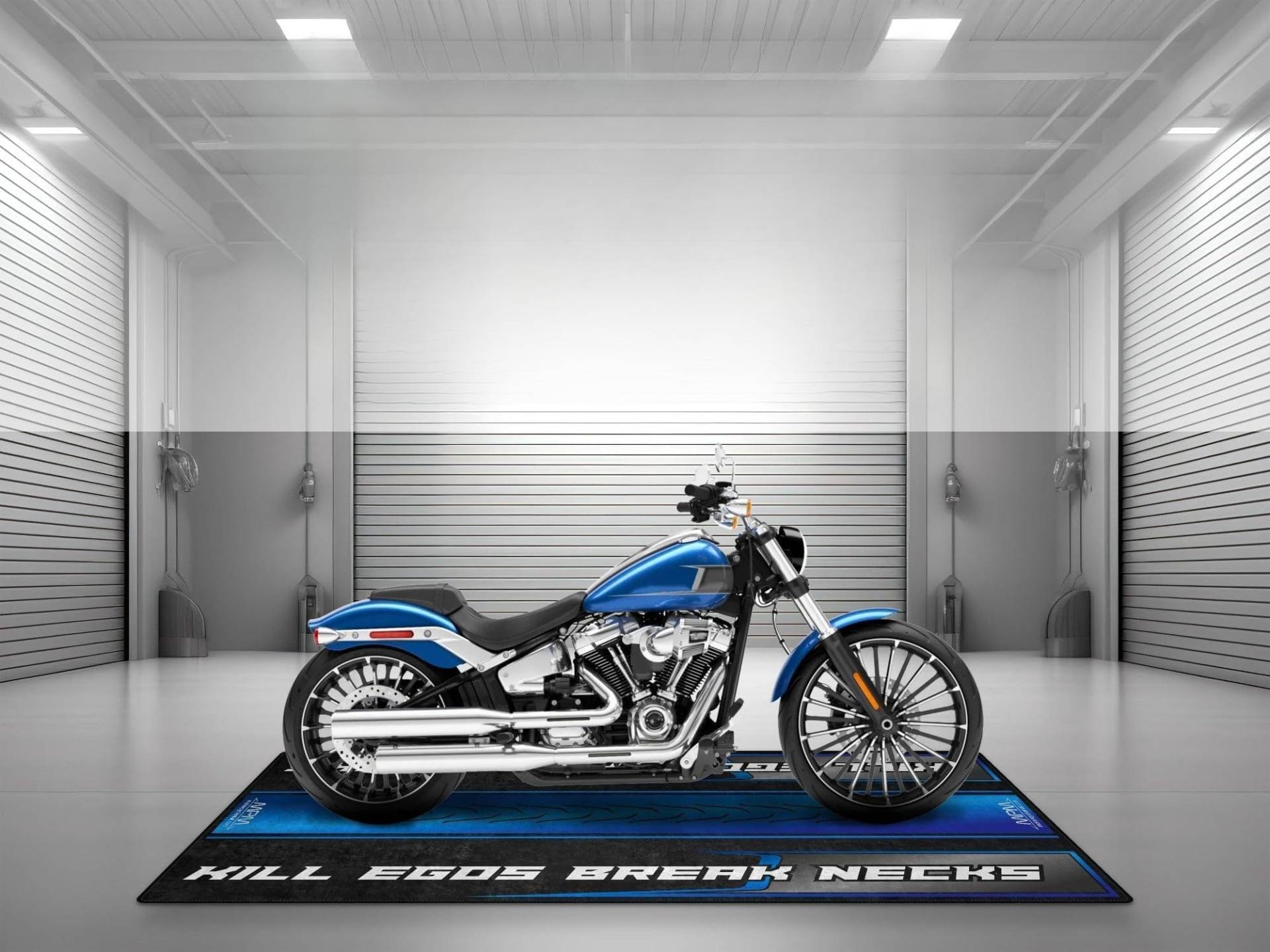 wibeart MPM Motorradmatte für Kill Egos Break Necks, waschbar, rutschfest, öl- und wasserabweisend, Parkmatte für Garage, Ausstellungsraum, W | Blauer Ausbruch - Größe 2: 102 x 47/260 x 120 cm wibeart MPM Motorradmatte für Kill Egos Break Necks, waschbar, rutschfest, öl- und wasserabweisend, Parkmatte für Garage, Ausstellungsraum, W | Blauer Ausbruch - Größe 2: 102 x 47/260 x 120 cm von wibeart