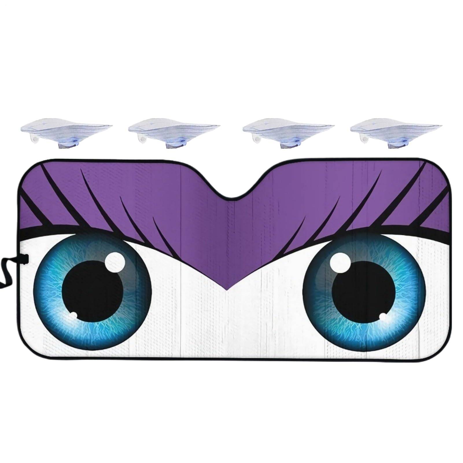 wiroouia Car Eyes Windshield Sonnenschutz,UV-Schutz Autoabdeckung Für Windschutzscheibe Mit Cartoon-Design | Vielseitiger Frontscheiben-Schutz Für Freunde, Männer, Ehemann Und Outdoor-Aktivitäten wiroouia Car Eyes Windshield Sonnenschutz,UV-Schutz Autoabdeckung Für Windschutzscheibe Mit Cartoon-Design | Vielseitiger Frontscheiben-Schutz Für Freunde, Männer, Ehemann Und Outdoor-Aktivitäten von wiroouia