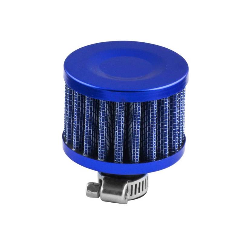 12 mm Mini Ölentlüfter Luftfilter Universal Blau von without brand