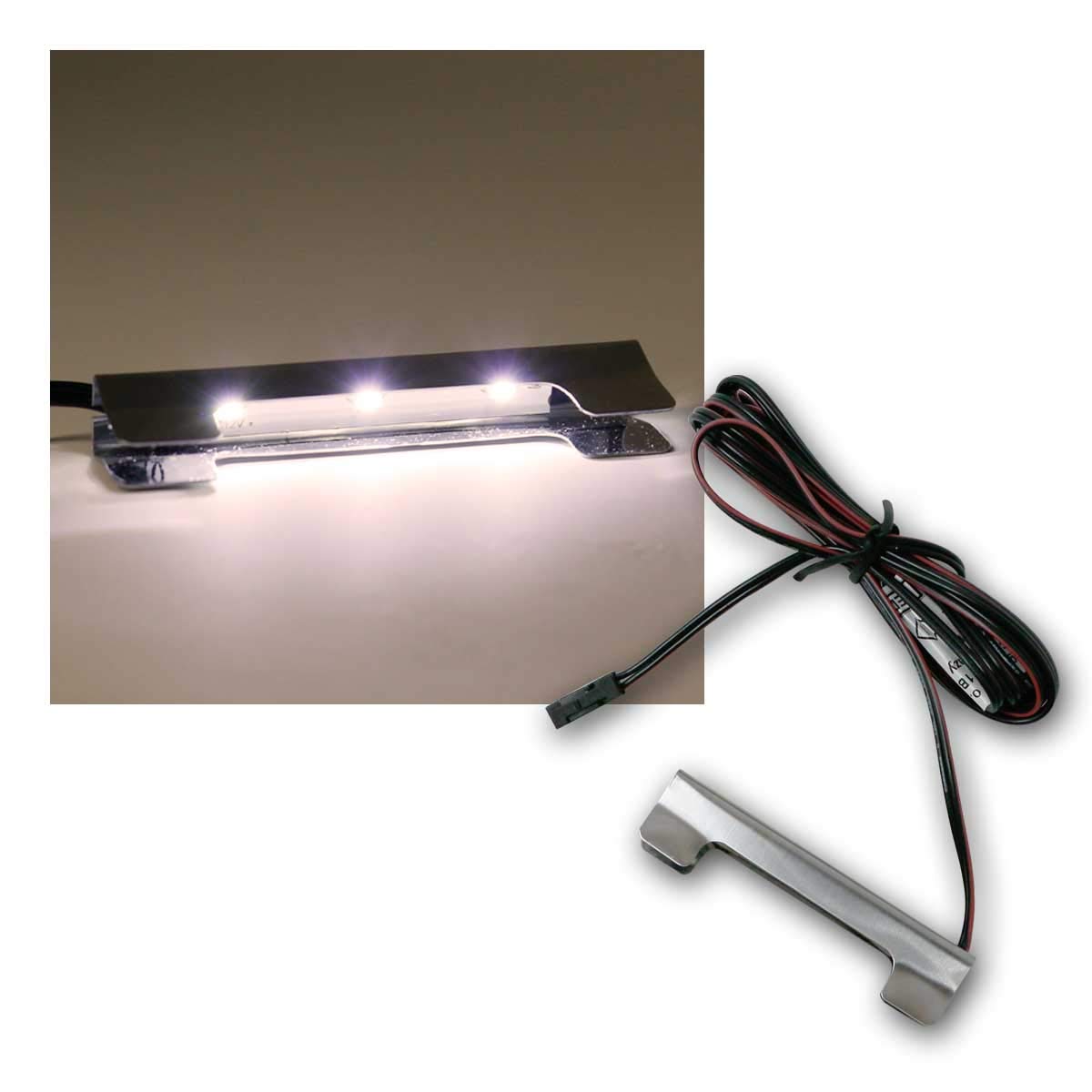 world-trading-net - Metall-Clip Glasbodenbeleuchtung, neutralweiß, 12V, 2m Anschlusskabel mit Mini-Stecker world-trading-net - Metall-Clip Glasbodenbeleuchtung, neutralweiß, 12V, 2m Anschlusskabel mit Mini-Stecker von world-trading-net