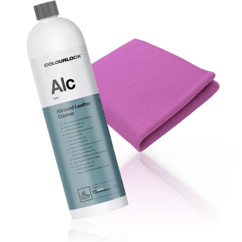 Koch Chemie Allround Leather Cleaner 1L ALC inkl Microfaser Poliertuch Boot Leder Pflege Schiff Leder Reinigung Yacht Leder Reiniger von wortek