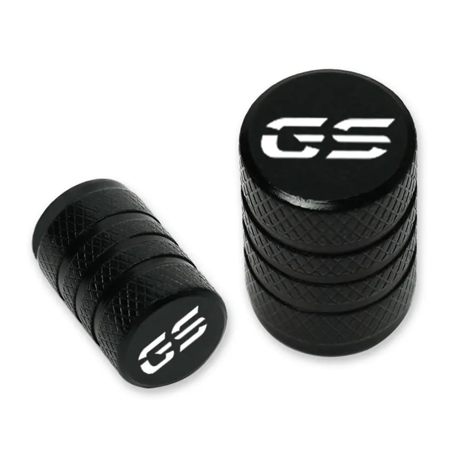 Autoreifen-Luftkappen-Abdeckung Für R1200GS R1250GS LC ADV GS Motorrad Reifen Ventil Air Port Stem Abdeckung Kappe Stecker CNC Zubehör(Black) von xiaobin