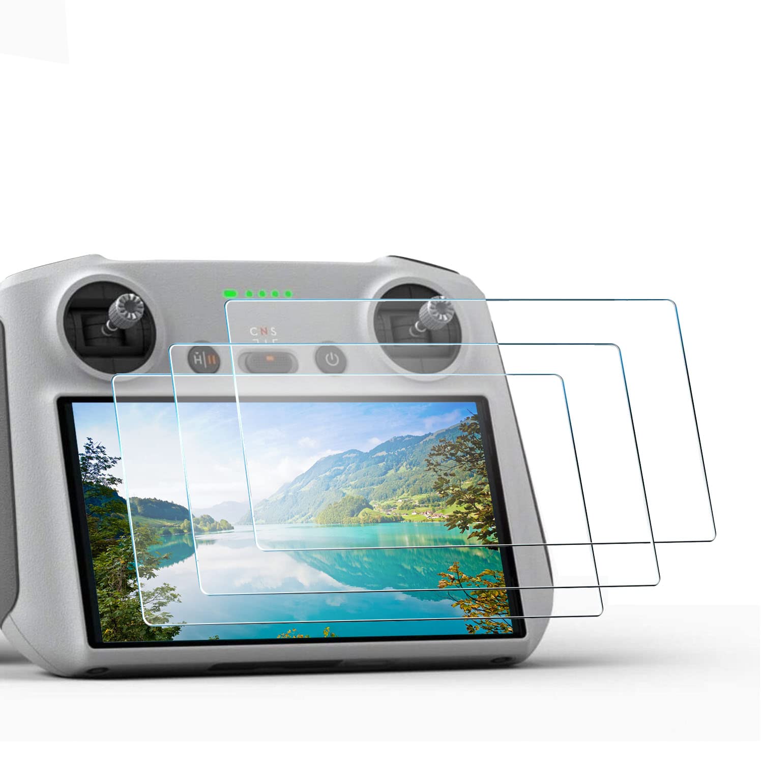 3 Stück DJI Mini 3 Pro Displayschutzfolie, 9H Härte, HD Schutzfolie für DJI Mini 3 Pro RC Fernbedienungszubehör, Anti-Scratch Tempered Glass, Ultrabeständig 3 Stück DJI Mini 3 Pro Displayschutzfolie, 9H Härte, HD Schutzfolie für DJI Mini 3 Pro RC Fernbedienungszubehör, Anti-Scratch Tempered Glass, Ultrabeständig von xnyker