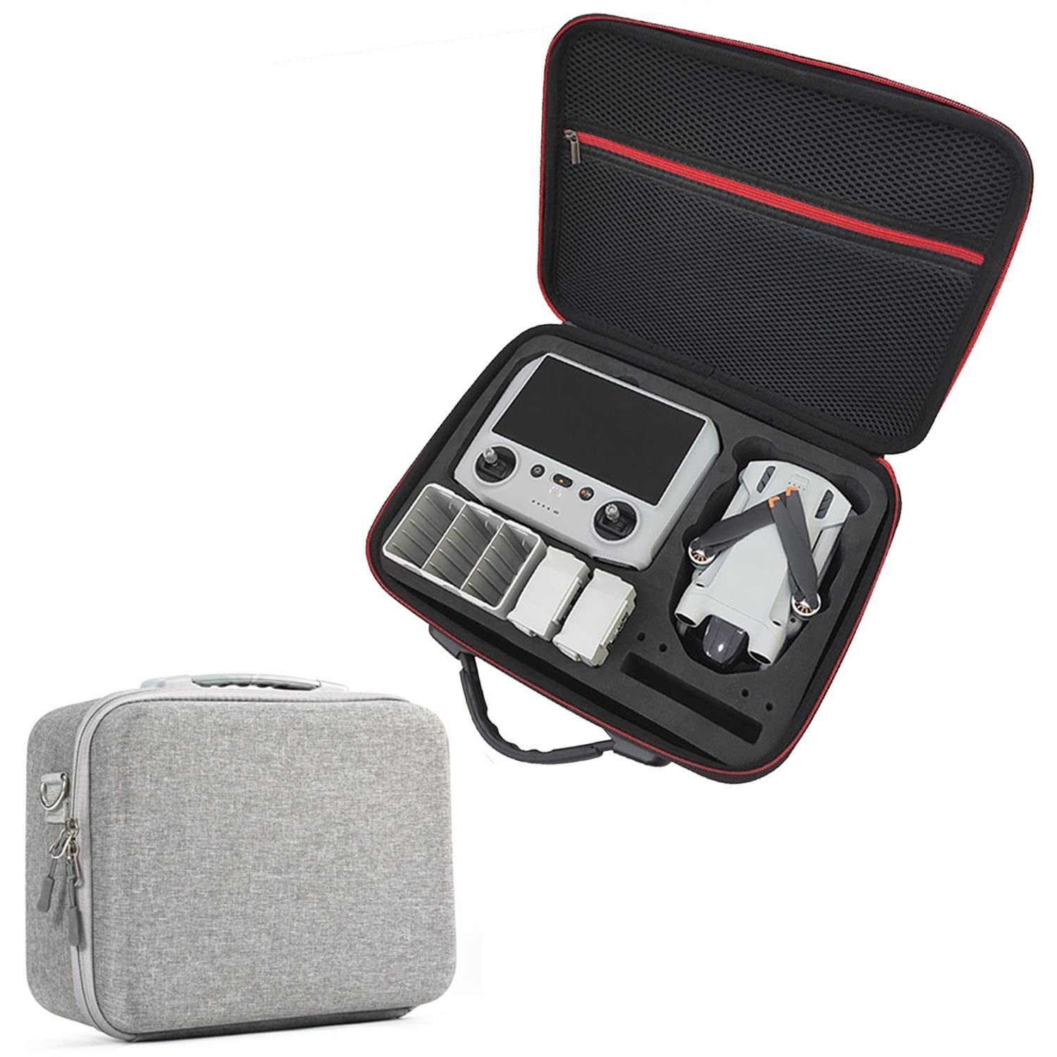 Mini 3 Pro Tasche, Hartschale, Tragbare Portable Travel Case Tragetasche für DJI Mini 3 Pro Drohne und Zubehör, Mini 3 Pro RC Reisekoffer von xnyker