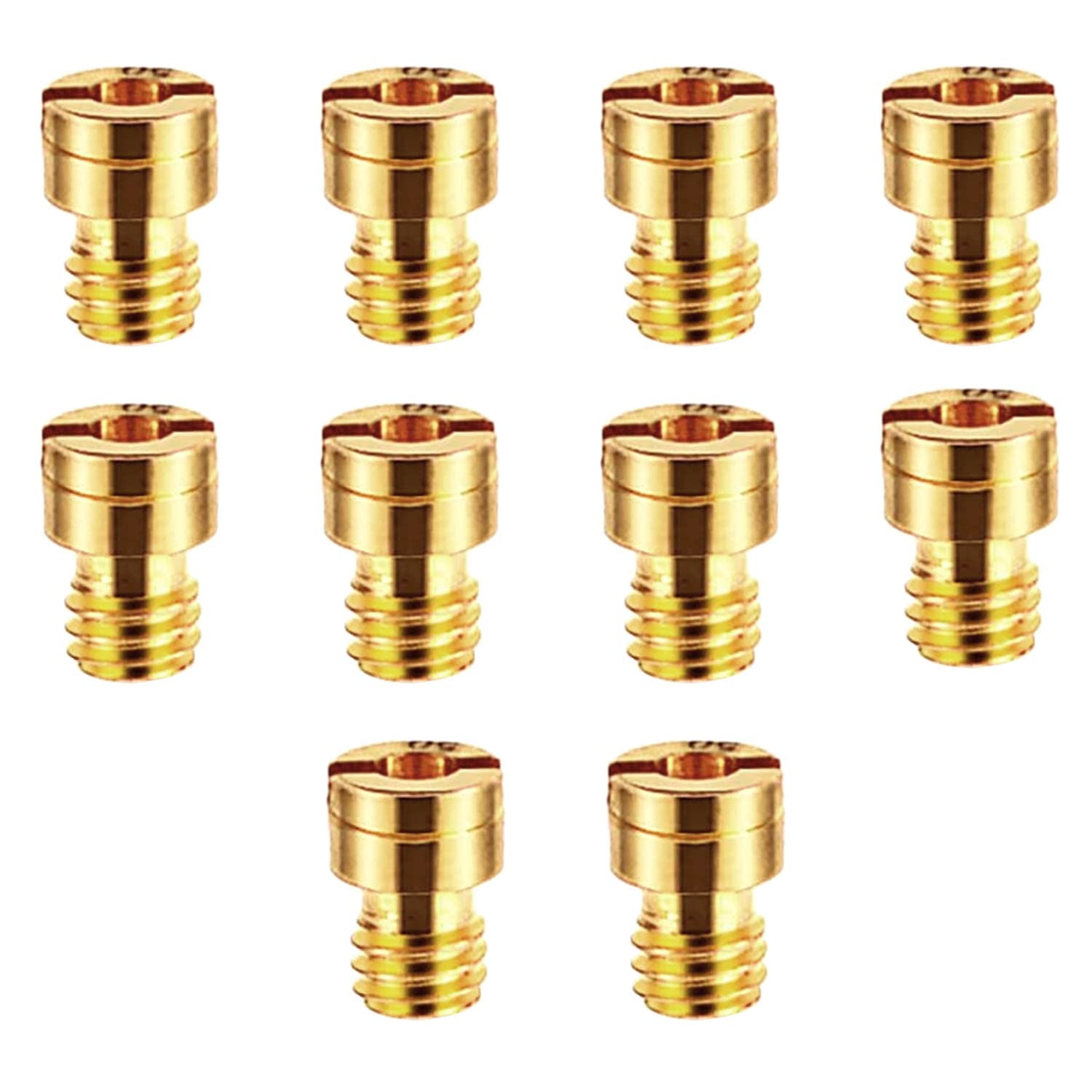 Set 10 Düsen 4mm für Vergaser Hauptdüse Vergaser Hauptdüse GY6 Vergaser Düsen 82,85,88,90,92,95,98,100,102,105 für PWK Keihin PE CVK Set 10 Düsen 4mm für Vergaser Hauptdüse Vergaser Hauptdüse GY6 Vergaser Düsen 82,85,88,90,92,95,98,100,102,105 für PWK Keihin PE CVK von xnyker