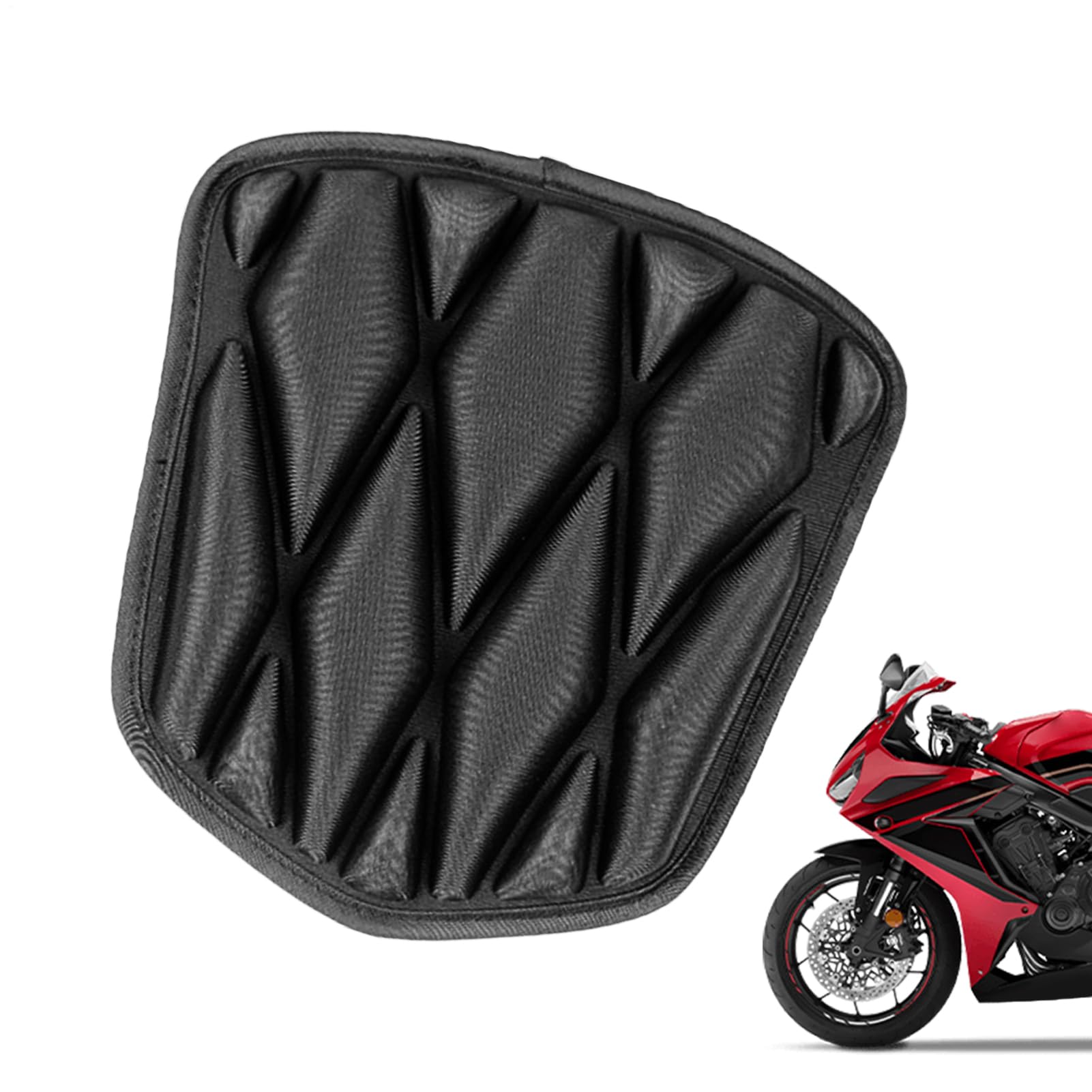 xowwyue Motorrad Sitzkissen Motorrad Sitzpolster 3D Stoßdämpfung Und Anti-Rutsch Sitzbezug Sitzschutz Für Männer, Frauen Und Erwachsene xowwyue Motorrad Sitzkissen Motorrad Sitzpolster 3D Stoßdämpfung Und Anti-Rutsch Sitzbezug Sitzschutz Für Männer, Frauen Und Erwachsene von xowwyue