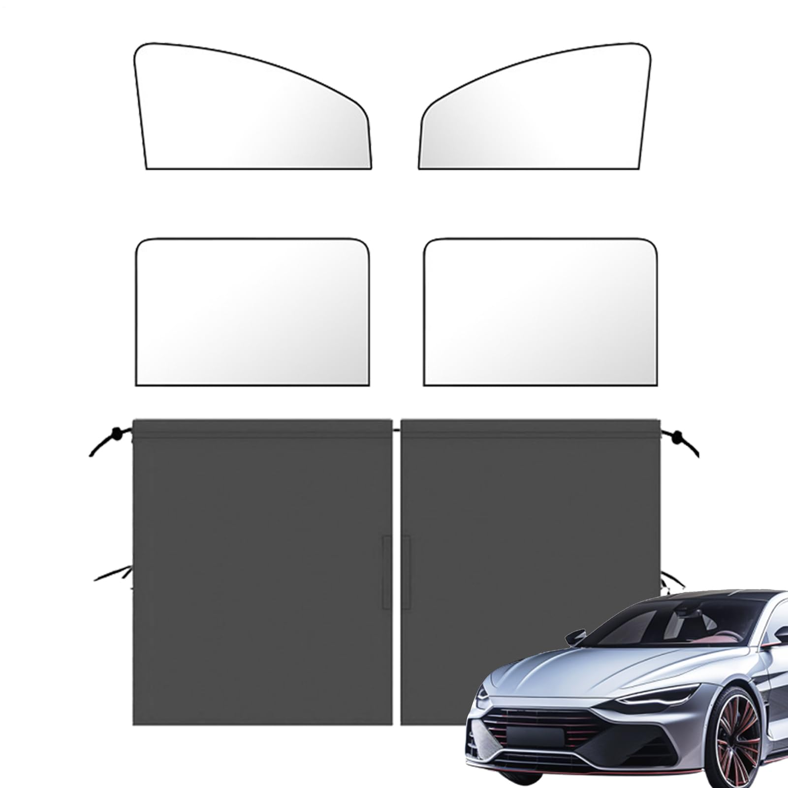 yakermur Autofensterabdeckungen, Autovorhänge für Fenster | Leichtes Auto Privatsphäre Sonnenschutz,UV-blockierende, multifunktionale Innenzubehör für Roadtrips Baby-Nickerchen Haustierschutz yakermur Autofensterabdeckungen, Autovorhänge für Fenster | Leichtes Auto Privatsphäre Sonnenschutz,UV-blockierende, multifunktionale Innenzubehör für Roadtrips Baby-Nickerchen Haustierschutz von yakermur