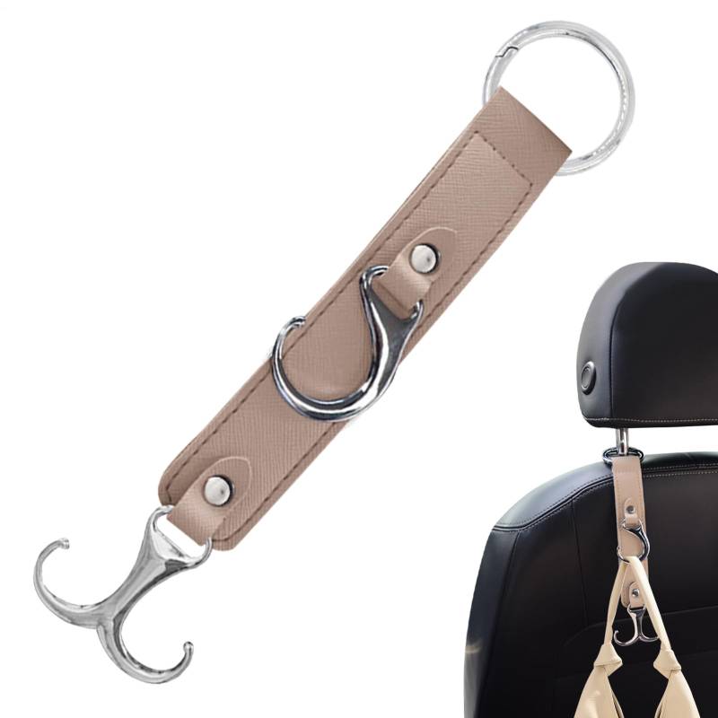 yakermur Autositz Kopfstützenhaken - Autokopfstützen Aufhänger | Innenraumaccessoires Für Autoaufbewahrung Von Jacken, Handtaschen & Taschen von yakermur