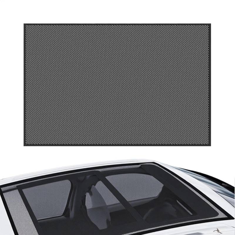 yakermur Schiebedachabdeckung | Magnetisches Dachfenster Netz Mit Magnetrand - Atmungsaktiver UV-Schutz Für LKW Auto Reise Und Outdoor Parken von yakermur