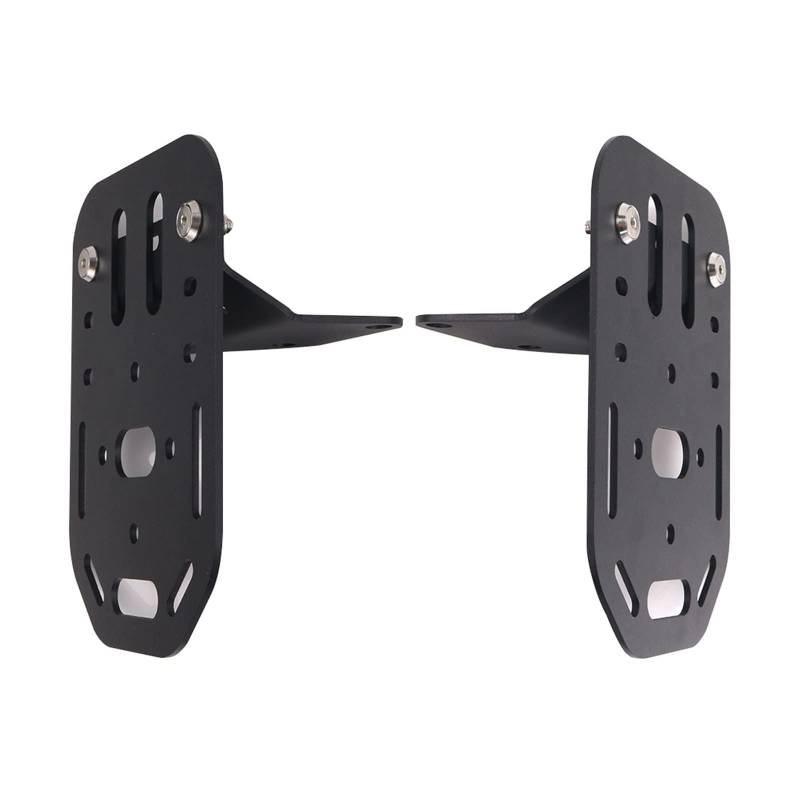 Yantutu Gepäckauflage Motorrad-Satteltaschen-Stützstangenhalterung Für Husqvarna Svartpilen 250/401 Vitpilen 250/401 Motorrad-Gepäckträger Schwarz Industriell Stahl Aluminium von yantutu