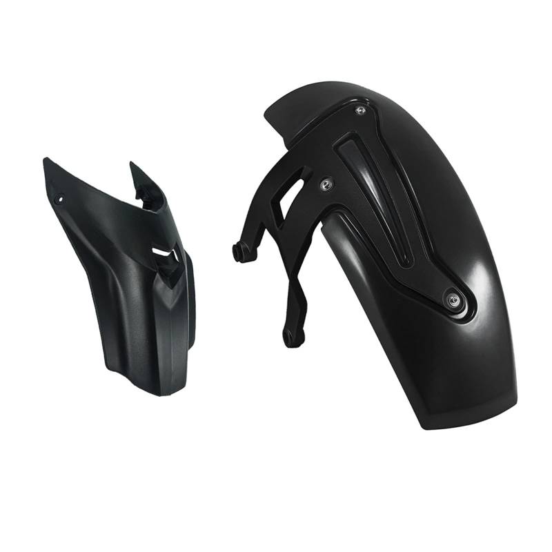 Mudguard Reifenabdeckung Spritzschutz Für BMW R1200GS LC Für ADV R1250GS R 1250 GS R1250 1250GS Für Adventure 1200 1250 2023 Motorrad Kotflügel Hinten Motorrad Kotflügel (Größe : Front Rear Black) von yantutu