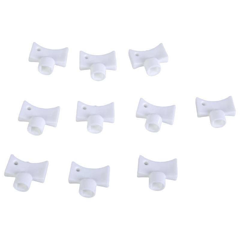 Set mit 10 stabilen Heizkörper-Entlüftungsschlüsseln, aus Materialien, tragbar für einfache Bedienung und reduzierten Geräuschpegel von yanwuwa