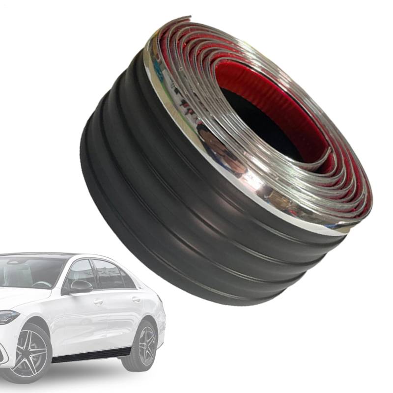 ycezw Auto-Seitenschweller – Karosseriekantenschutz | Verstärkter Schutz Anti-Kollisions-Seitenstreifen für Auto Track Modifizierte Fahrzeuge Racing Street Daily Driver von ycezw