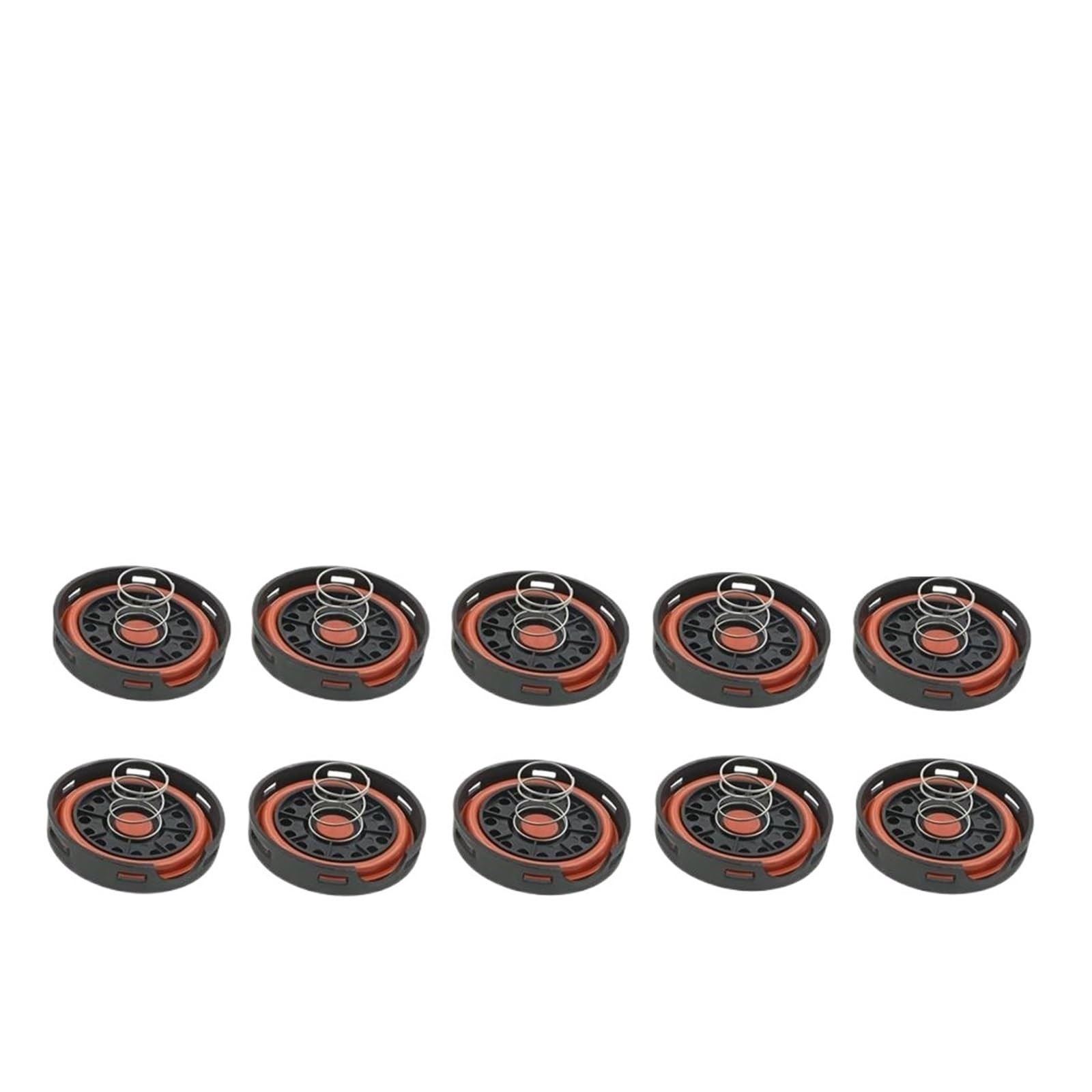 yhyttr 1/5/10-teiliges PCV-Ventildeckel-Reparaturset, passend for Volvo, XC60, XC70, XC90, S80, V70, passend for LAND ROVER, LR2 2007–2015, Membran LR023777, LR009326 Kurbelgehäuseentlüftungsdeckel(X1 yhyttr 1/5/10-teiliges PCV-Ventildeckel-Reparaturset, passend for Volvo, XC60, XC70, XC90, S80, V70, passend for LAND ROVER, LR2 2007–2015, Membran LR023777, LR009326 Kurbelgehäuseentlüftungsdeckel(X1 von yhyttr