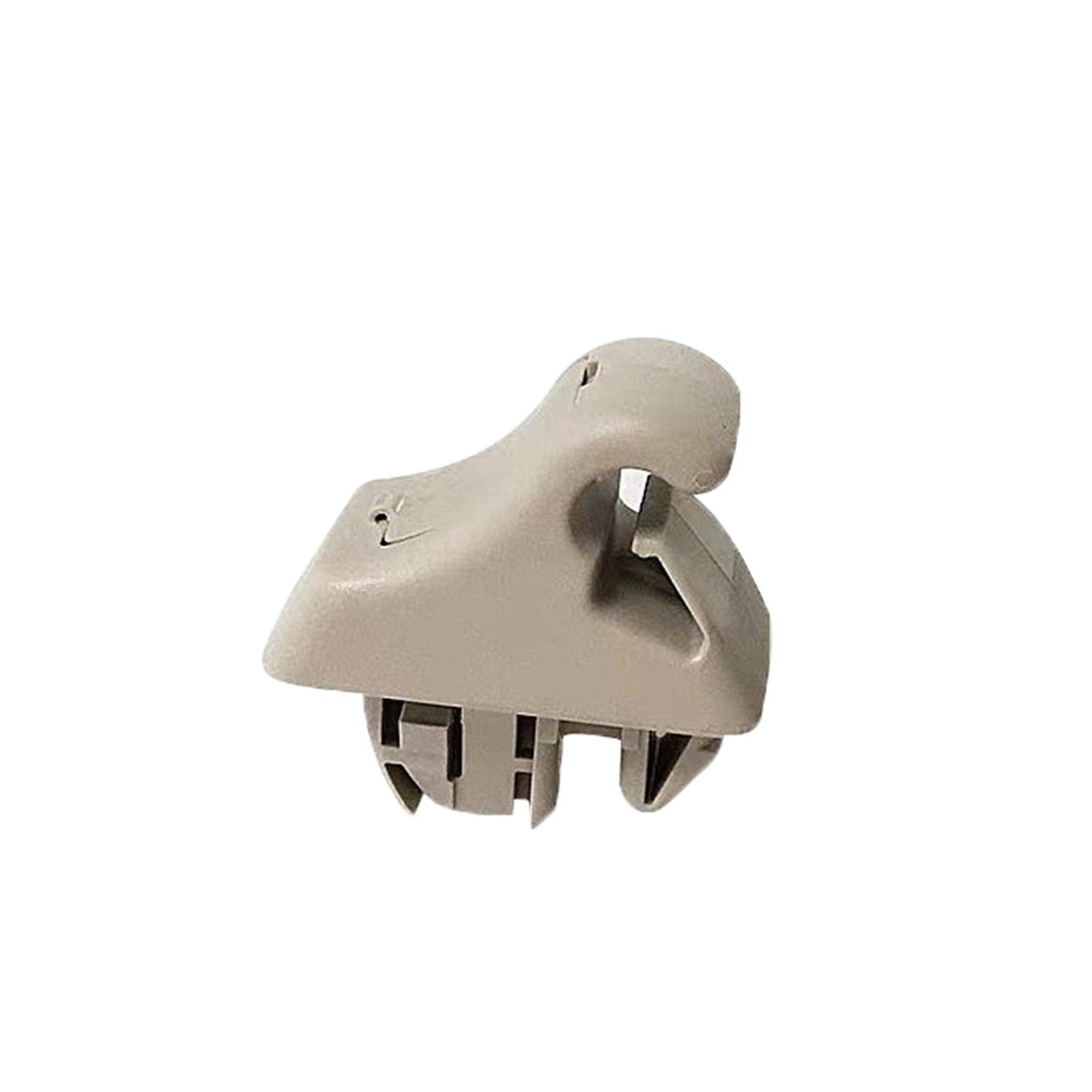 yhyttr 1 PC Sonnenblendenhalterung, passend for Pajero, V90 MR779704 Sonnenblendenclip Montero V70 Haken Pinin H60 H70 V60 V80 Beige oder Grau Sonnenschutz-Halteclip(1XBeige) von yhyttr