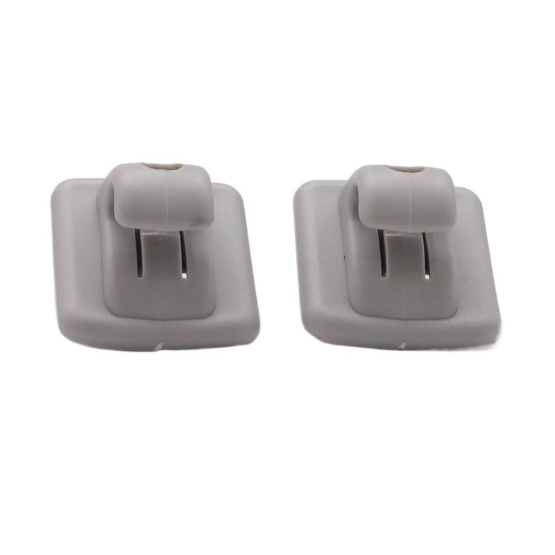 yhyttr 1 Paar leichte Sonnenblende for das rechte Auto, passend for Peugeot, Citroen, 107, Toyota, C1, Aygo 2005–2014, Haken-Clip-Aufhänger-Halterung Sonnenschutz-Halteclip von yhyttr