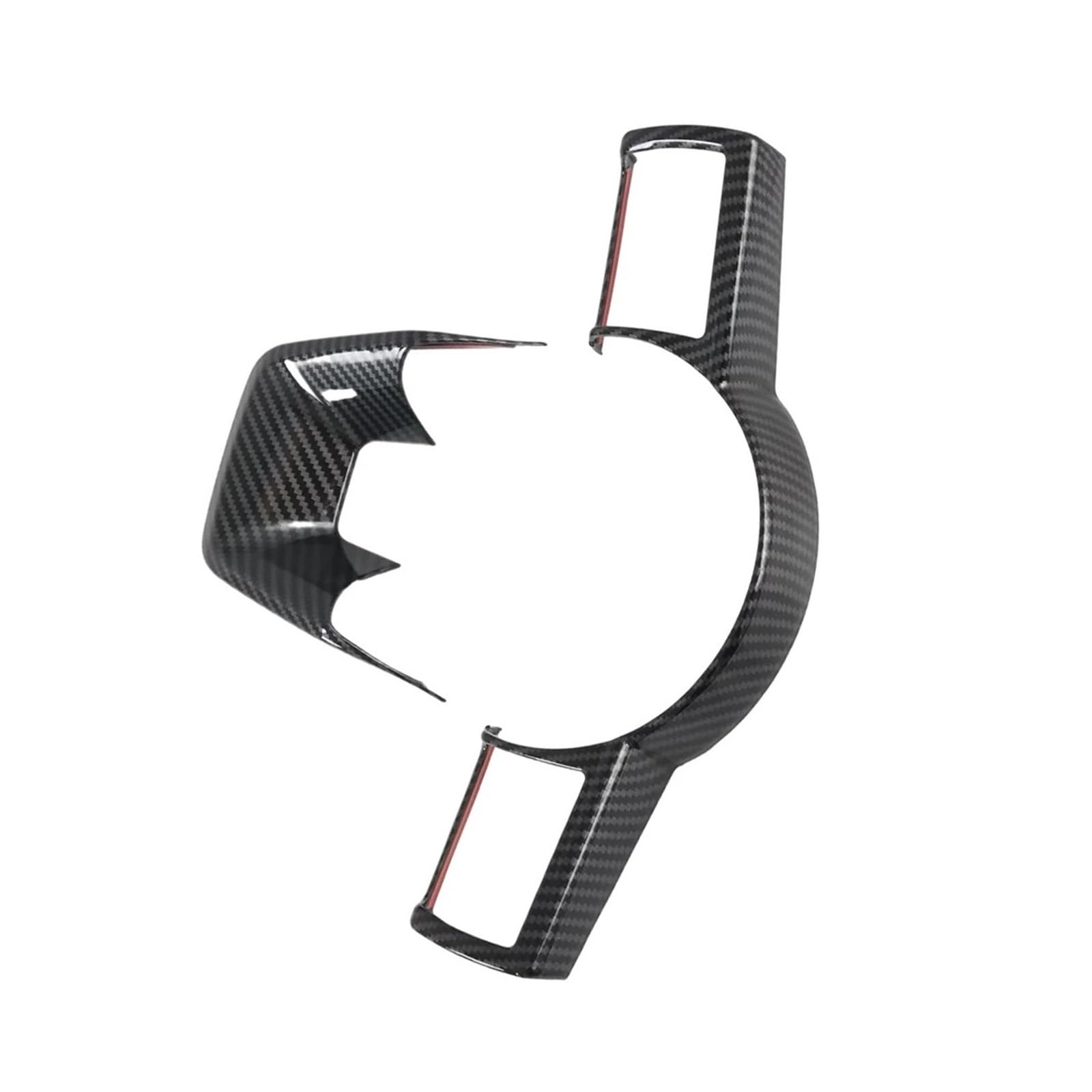 yhyttr 1 Satz Auto-Lenkradverkleidungsdekoration, passend for Nissan, X-Trail XTrail T33 Qashqai J12 2021 2022, Verkleidungsaufkleber Lenkrad-Akzentaufkleber(Peach Wood) von yhyttr