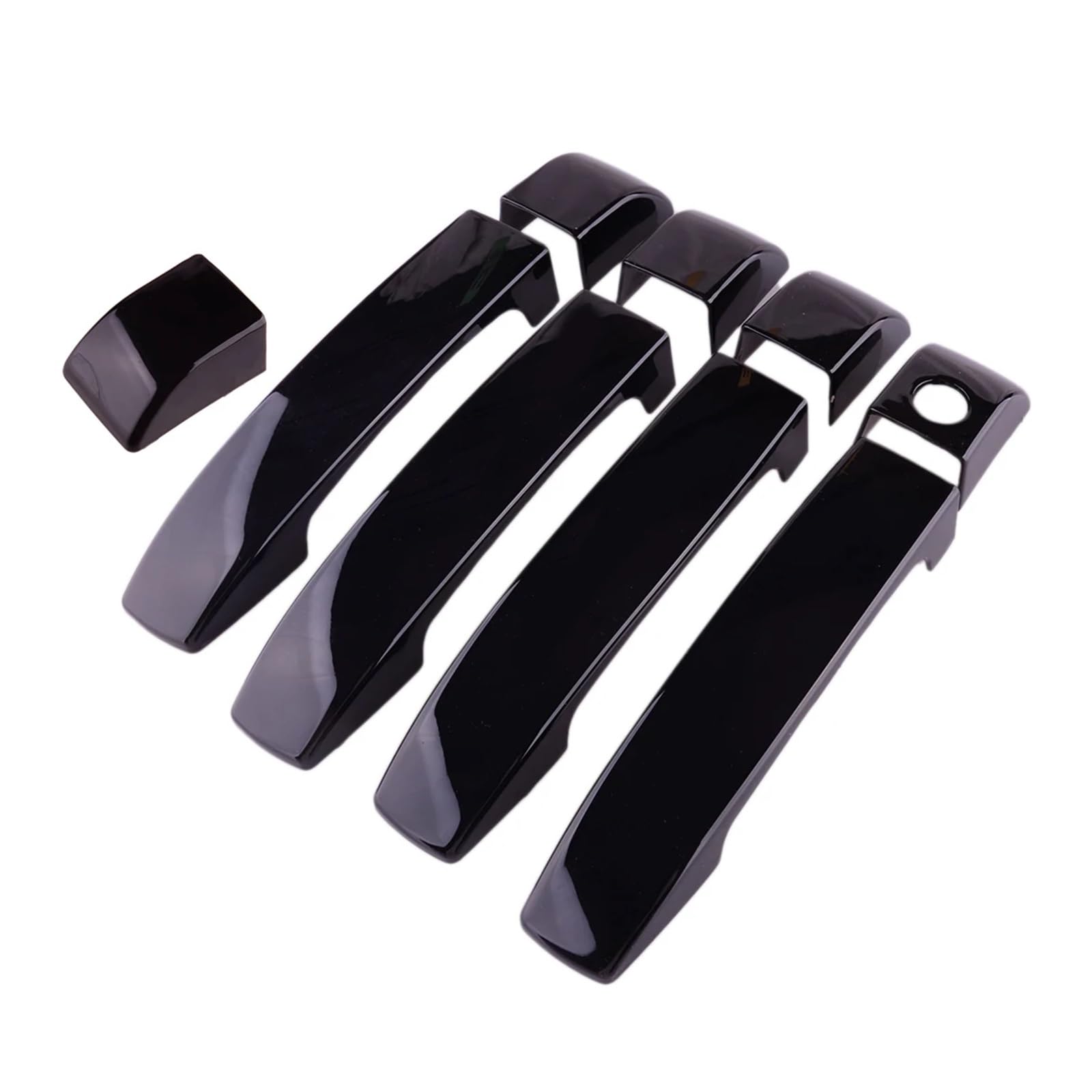 yhyttr 1 Set Auto-Außentürgriffverkleidung, passend for Land Rover, Range Rover L322 2002–2012, Blendenabdeckung, schwarzes ABS Dekorativer Aufkleber für Türgriffabdeckungen yhyttr 1 Set Auto-Außentürgriffverkleidung, passend for Land Rover, Range Rover L322 2002–2012, Blendenabdeckung, schwarzes ABS Dekorativer Aufkleber für Türgriffabdeckungen von yhyttr
