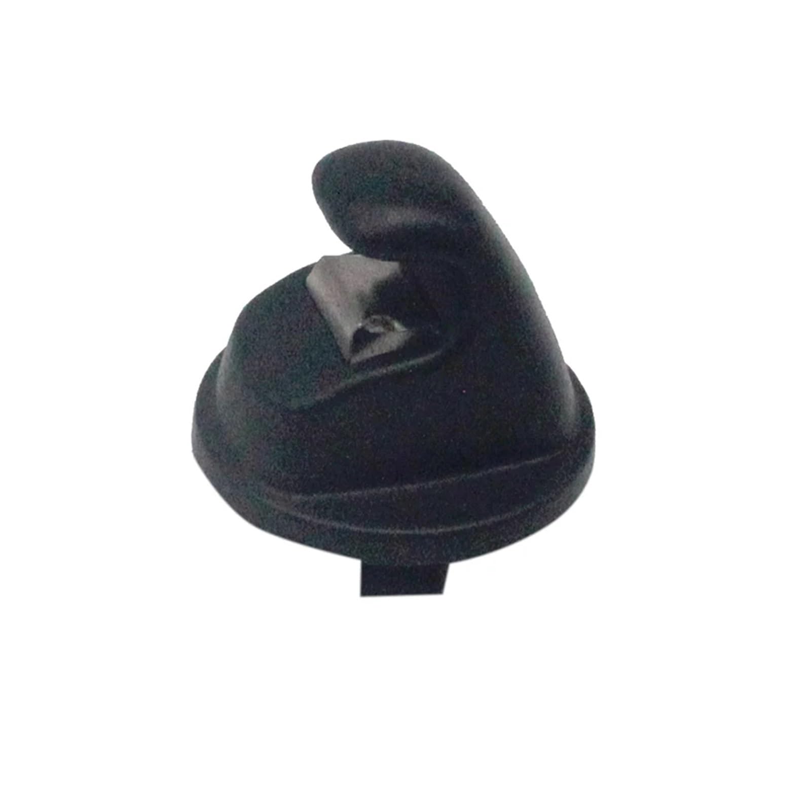yhyttr 1 Stück Sonnenblenden-Clip-Hakenhalter, passend for VW, passend for Golf, 7 MK7 2013+ Passat B8 Polo T-Cross Tiguan Touran 5G0857561B Schwarz Grau Sonnenschutz-Halteclip(Black-1PCS) von yhyttr