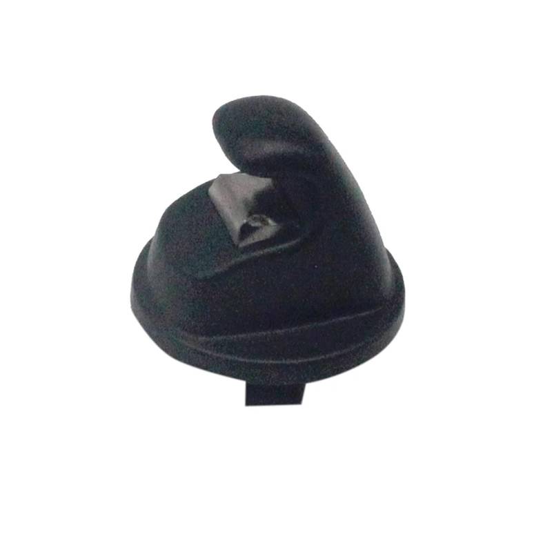yhyttr 1 Stück Sonnenblenden-Clip-Hakenhalter, passend for VW, passend for Golf, 7 MK7 2013+ Passat B8 Polo T-Cross Tiguan Touran 5G0857561B Schwarz Grau Sonnenschutz-Halteclip(Black-1PCS) von yhyttr