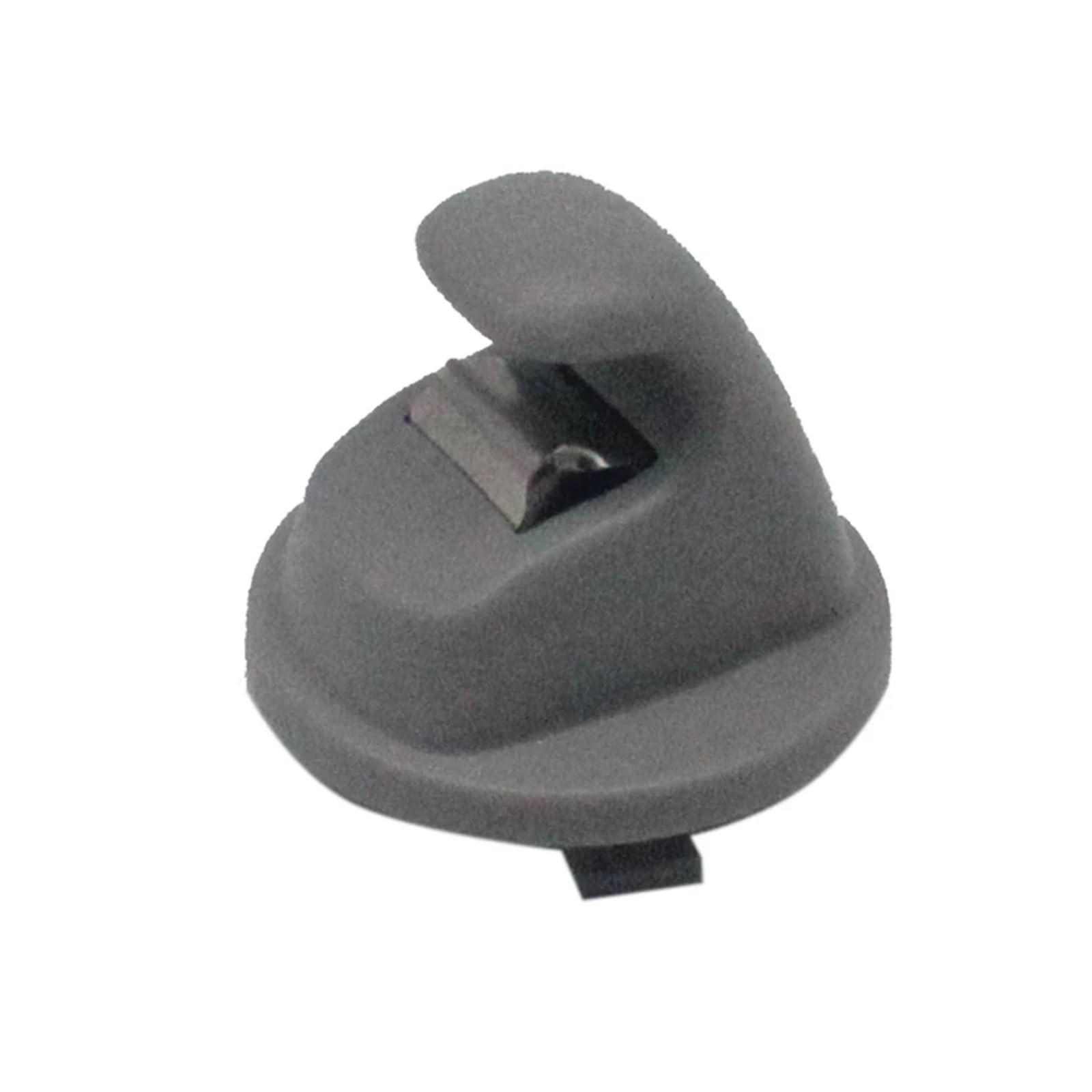 yhyttr 1 Stück Sonnenblenden-Clip-Hakenhalter, passend for VW, passend for Golf, 7 MK7 2013+ Passat B8 Polo T-Cross Tiguan Touran 5G0857561B Schwarz Grau Sonnenschutz-Halteclip(Gray-1PCS) von yhyttr