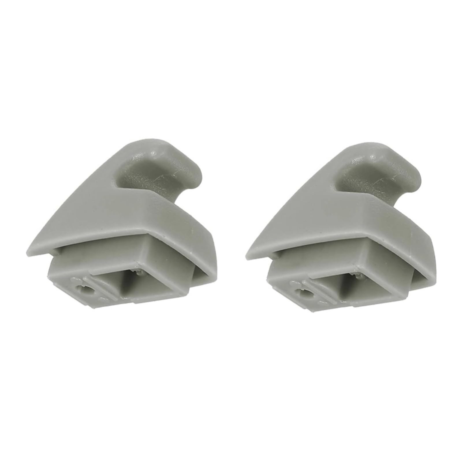 yhyttr 2 Stück Auto-Sonnenblenden-Clip, passend for Cadillac, Escalade 2007–2014 15882854, grauer Auto-Sonnenblenden-Halterungsclip, Halterungshaken Sonnenschutz-Halteclip yhyttr 2 Stück Auto-Sonnenblenden-Clip, passend for Cadillac, Escalade 2007–2014 15882854, grauer Auto-Sonnenblenden-Halterungsclip, Halterungshaken Sonnenschutz-Halteclip von yhyttr